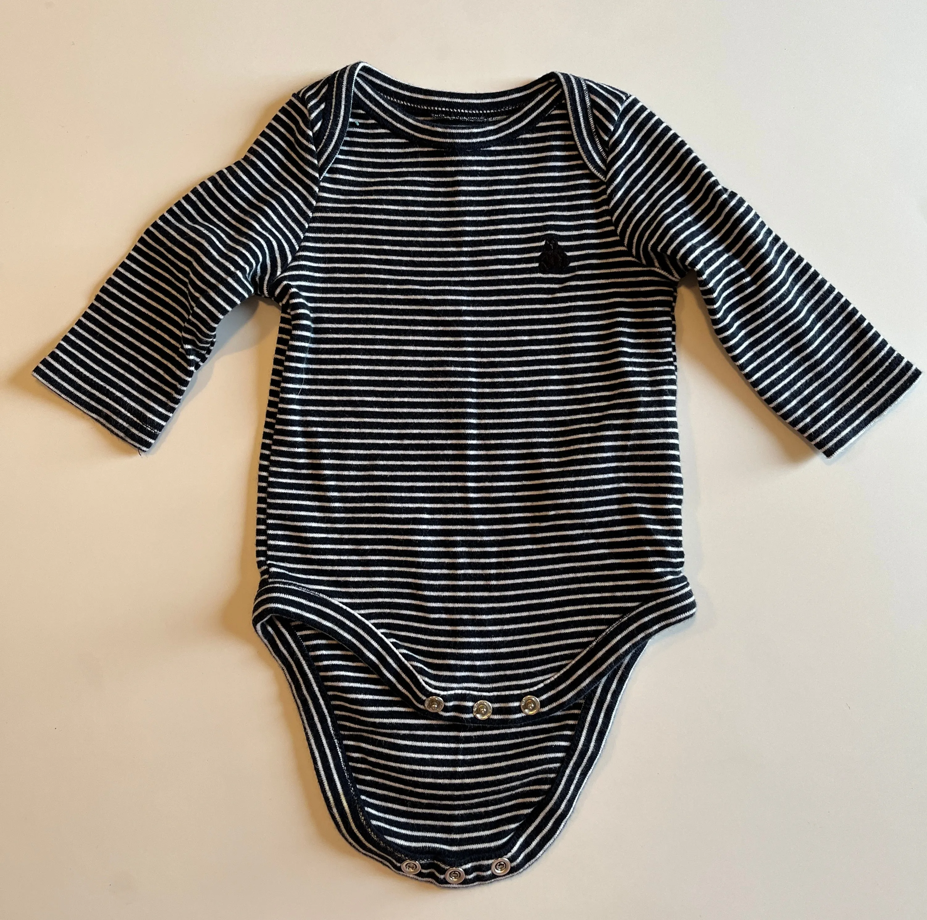 0-3 Long Sleeve Onesies, Kids 3 Month (0-3M)