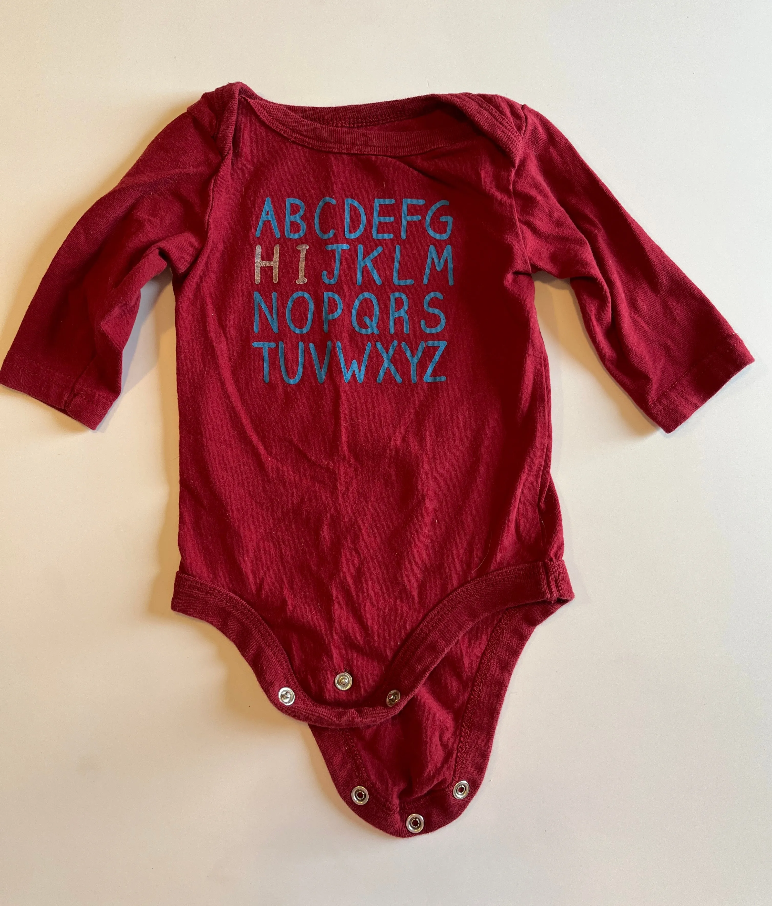 0-3 Long Sleeve Onesies, Kids 3 Month (0-3M)