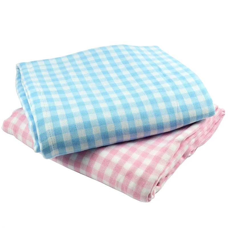100% Bamboo Baby Swaddle Blanket Muslin Wrap Burping Cloth