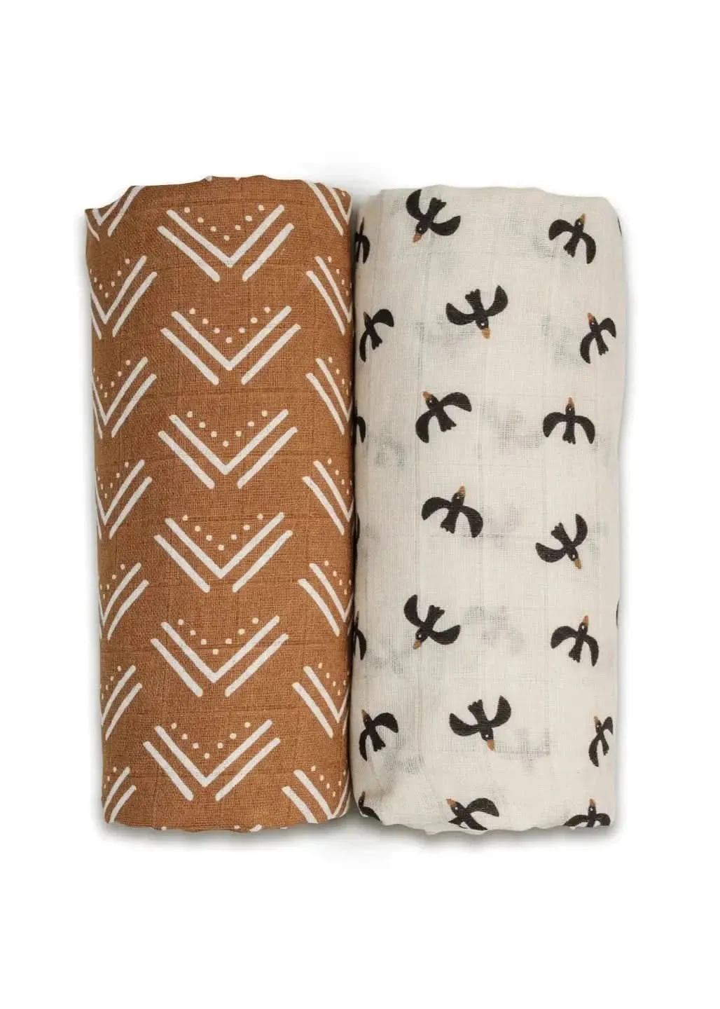 2-pack Cotton Swaddles by Lulujo