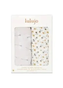 2-pack Cotton Swaddles by Lulujo