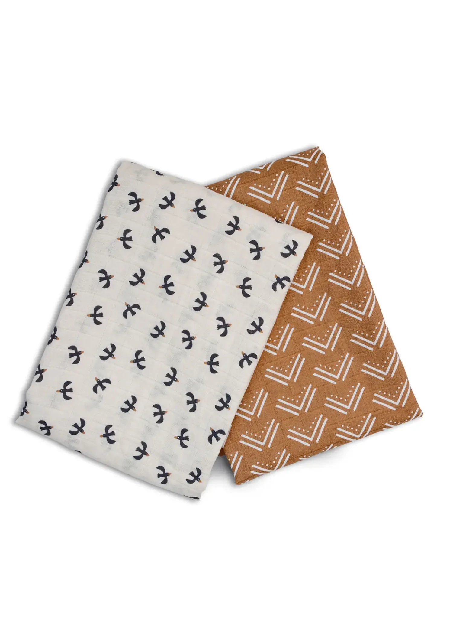 2-pack Cotton Swaddles by Lulujo