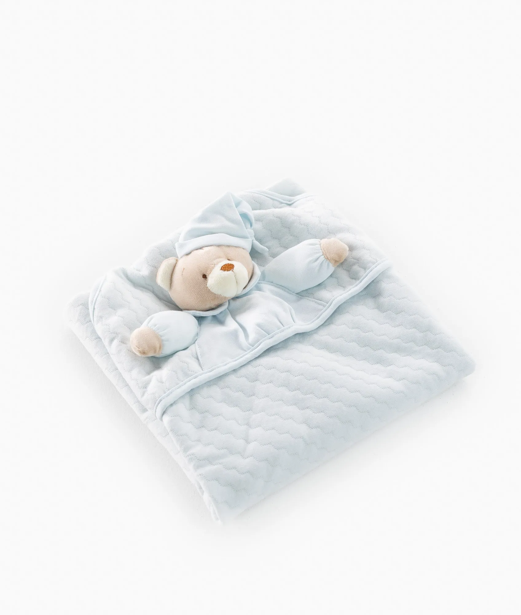 3D Baby Swaddle - Blue