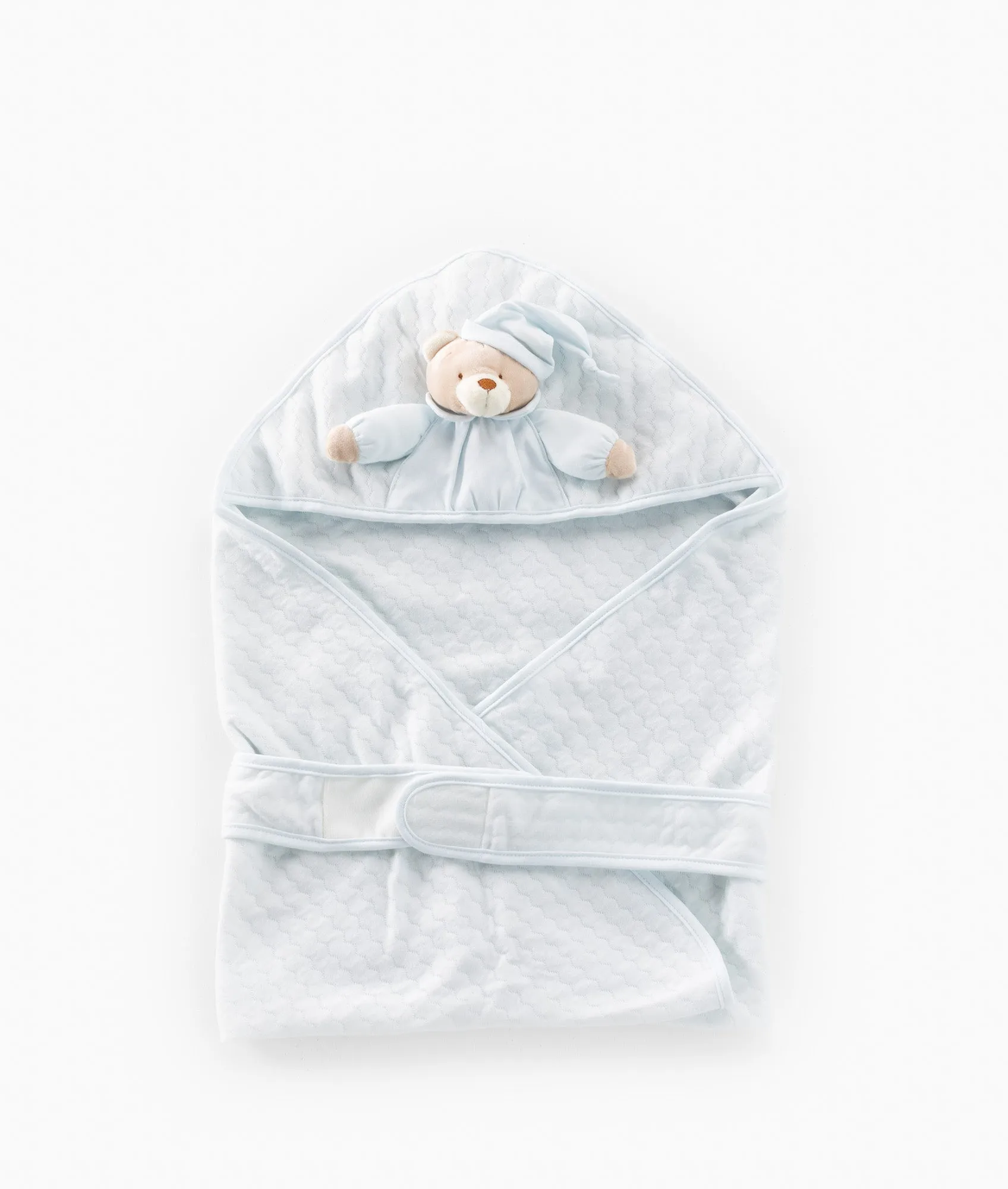 3D Baby Swaddle - Blue
