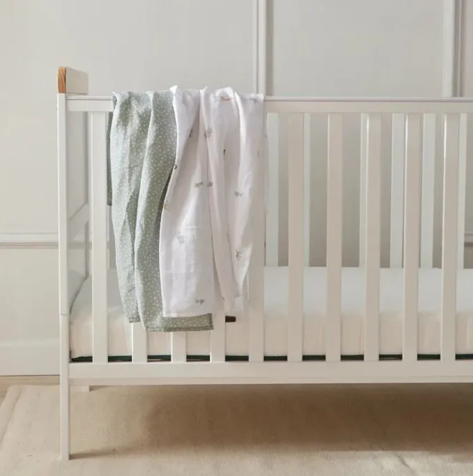 4-Pack Muslin Swaddles - Safari Collection