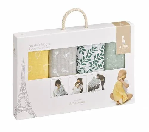 4 Swaddles Gift Set