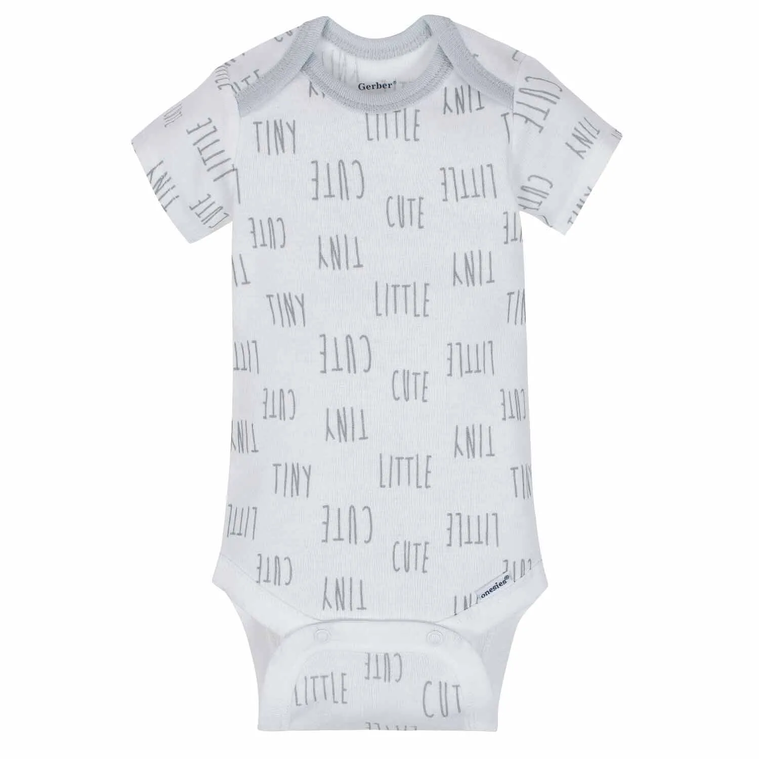 5-Pack Neutral Sheep Short Sleeve Onesies® Bodysuits