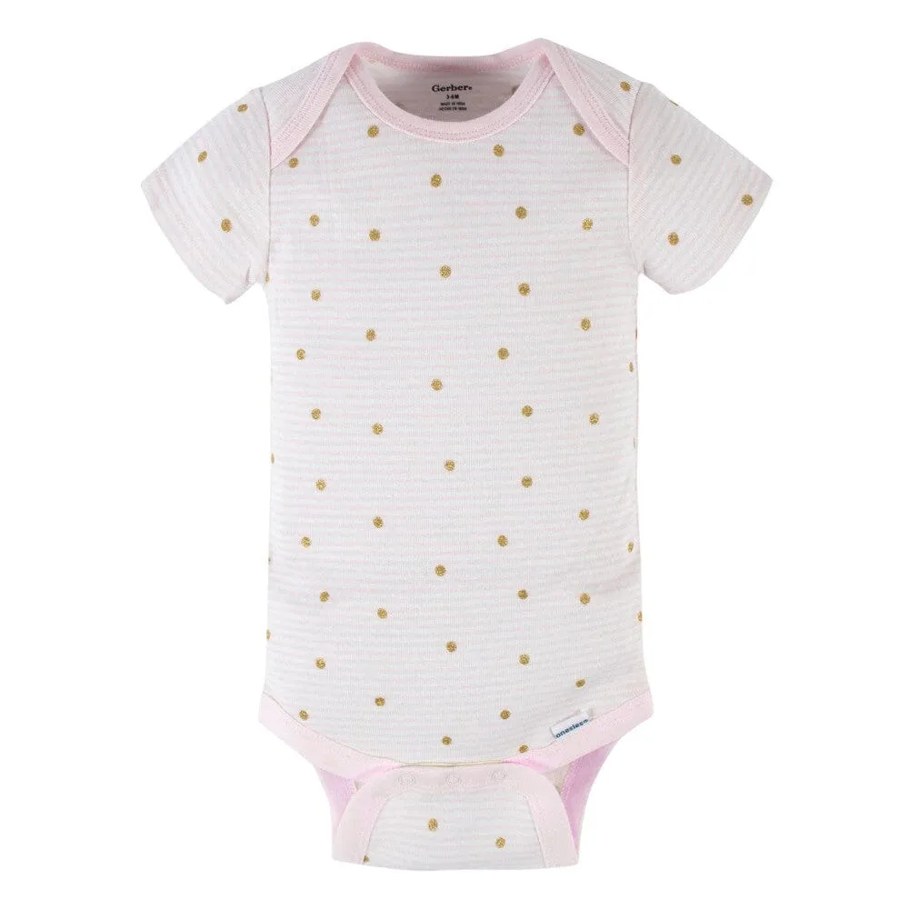 5-Piece Baby Girls Princess Onesies® Bodysuits & Pants Sets