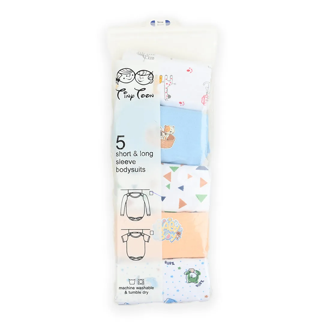5 Piece Full Sleeves Bodysuits
