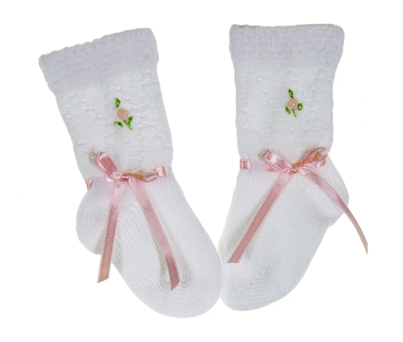 80608 4 piece soft cotton knit "take me home" set preemie & newborn - pink / blue / white
