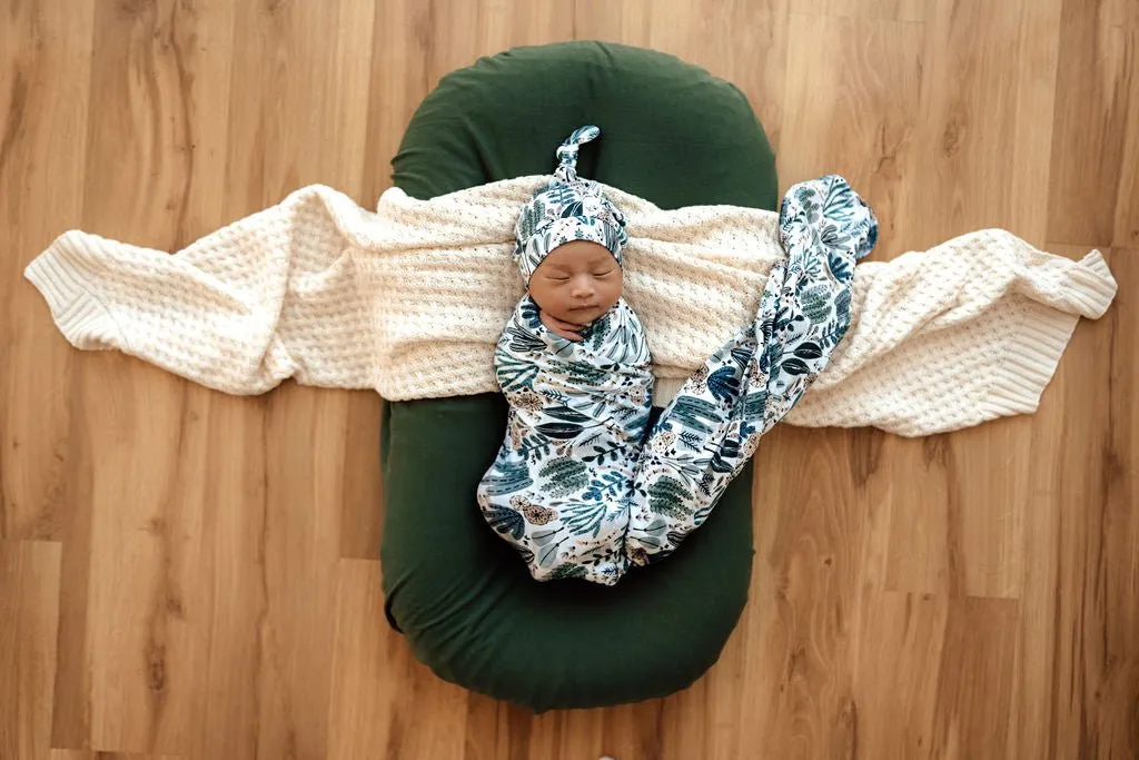 Arizona Organic Jersey Wrap & Beanie Set