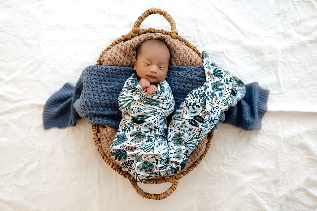 Arizona Organic Jersey Wrap & Beanie Set