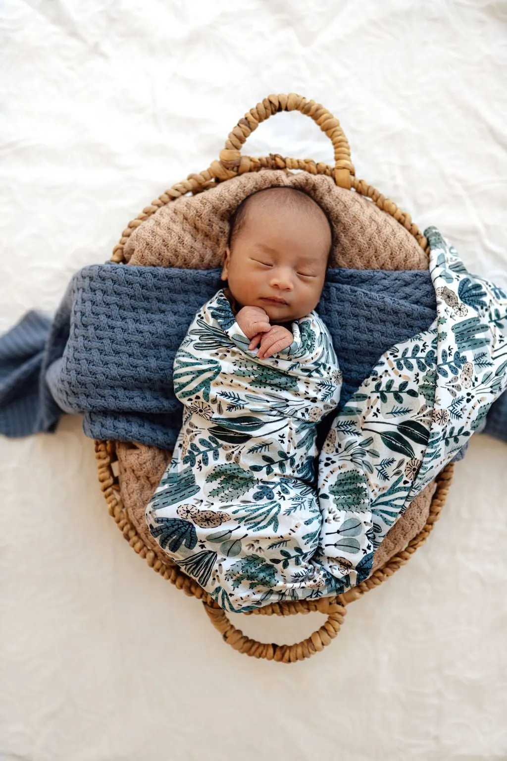 Arizona Organic Jersey Wrap & Beanie Set