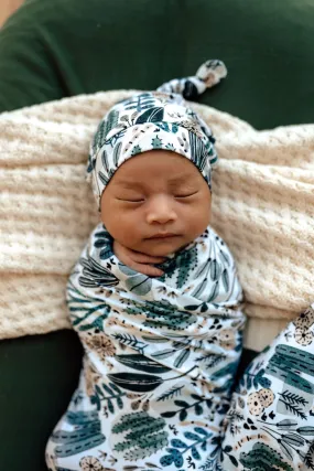 Arizona Organic Jersey Wrap & Beanie Set