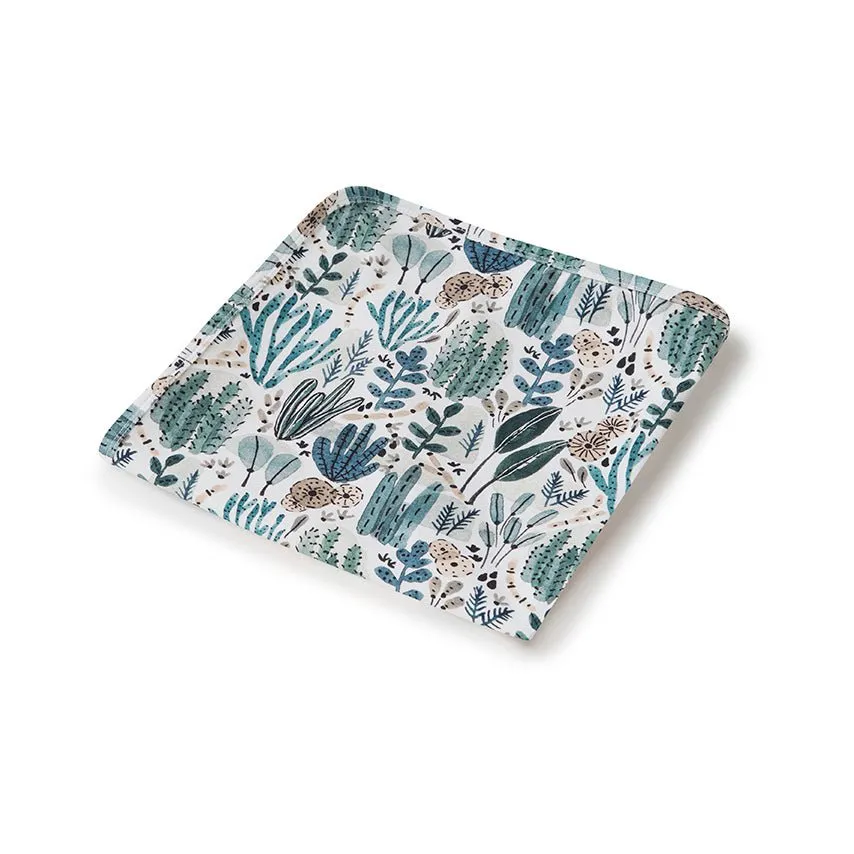Arizona Organic Jersey Wrap & Beanie Set