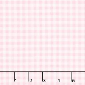 Baby Basics Double Gauze - Gingham Pink Yardage