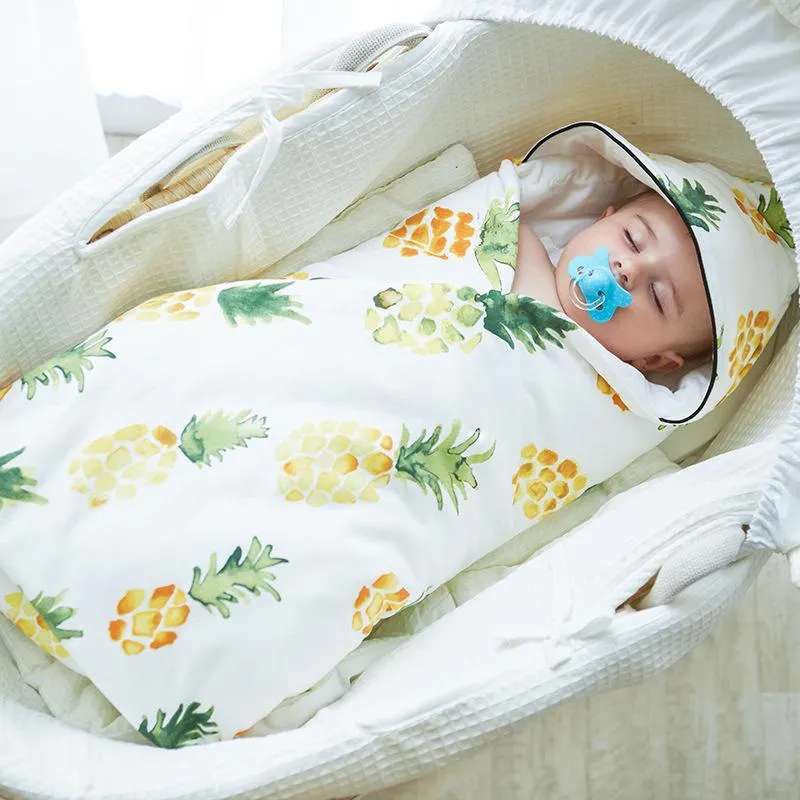 Baby Boy Muslin Winter Swaddle Wrap Blankets