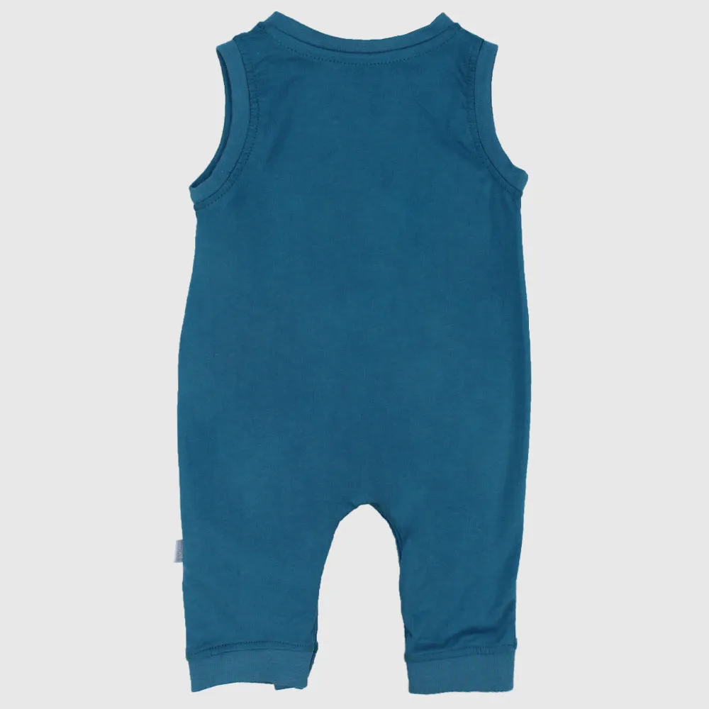 Baby Elephant Sleeveless Footless Onesie