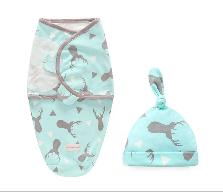 Baby Swaddle Combo - CocoMelon-PolarStag-NatureMe