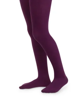 Baby Toddler Girls Year Around Plum Pima Cotton Tights * 1-3 Years