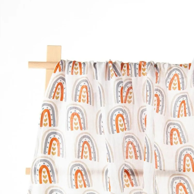 Bamboo Swaddle Blanket | Rainbow