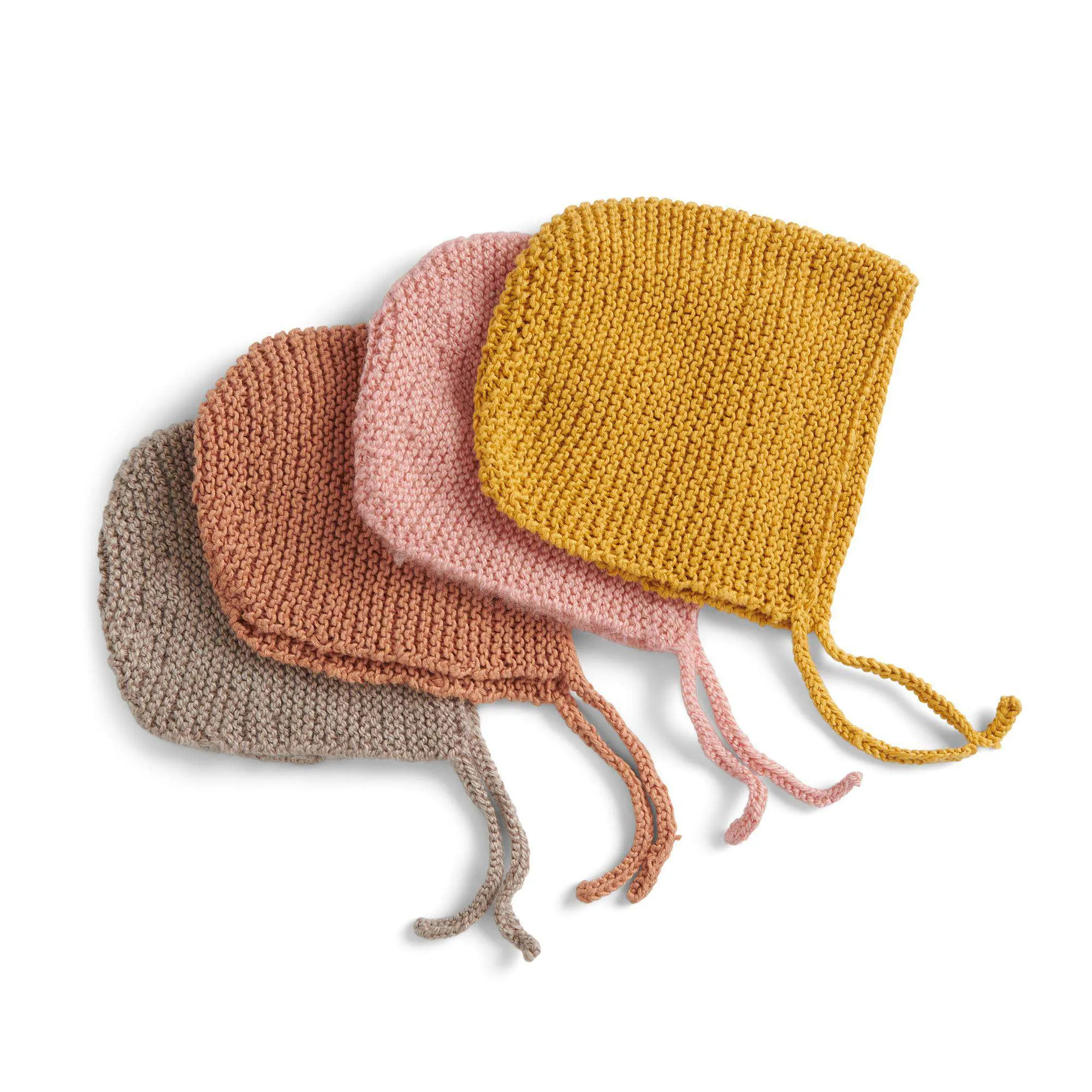 Bernat Beginner Knit Baby Bonnet
