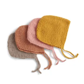 Bernat Beginner Knit Baby Bonnet