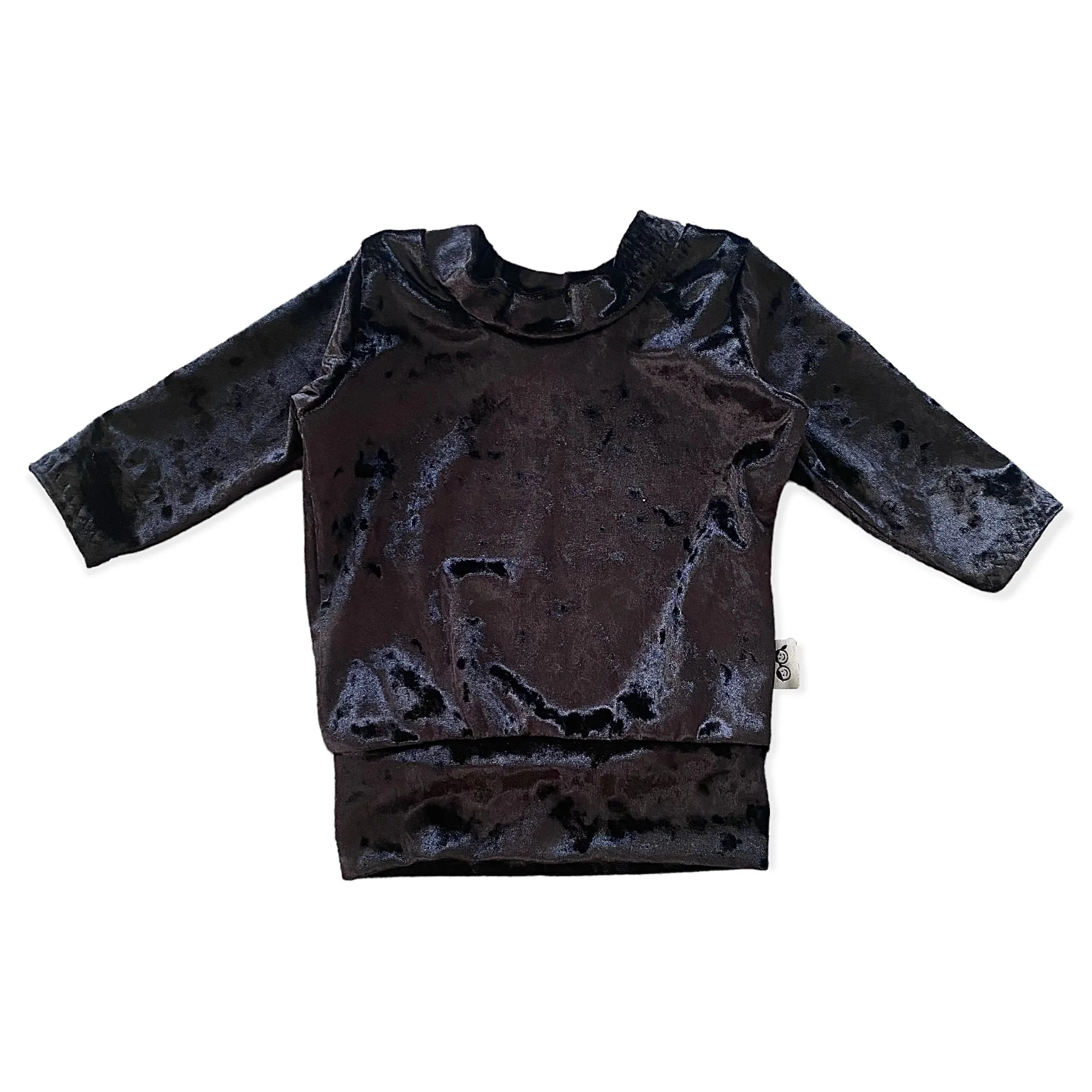 Black Velvet Lounge Top