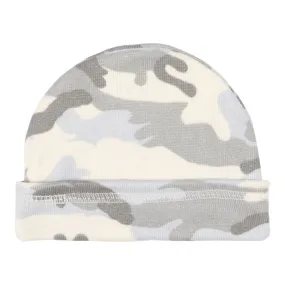 Blue Camo Knit Cap