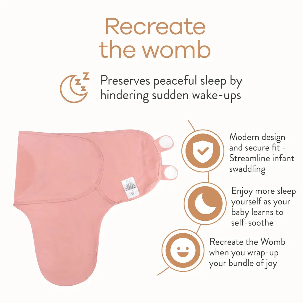 Blush/Mauve/Mulberry Baby Swaddle Blankets