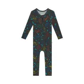 Boy's Bamboo Convertible Footie Romper - Posh Player One