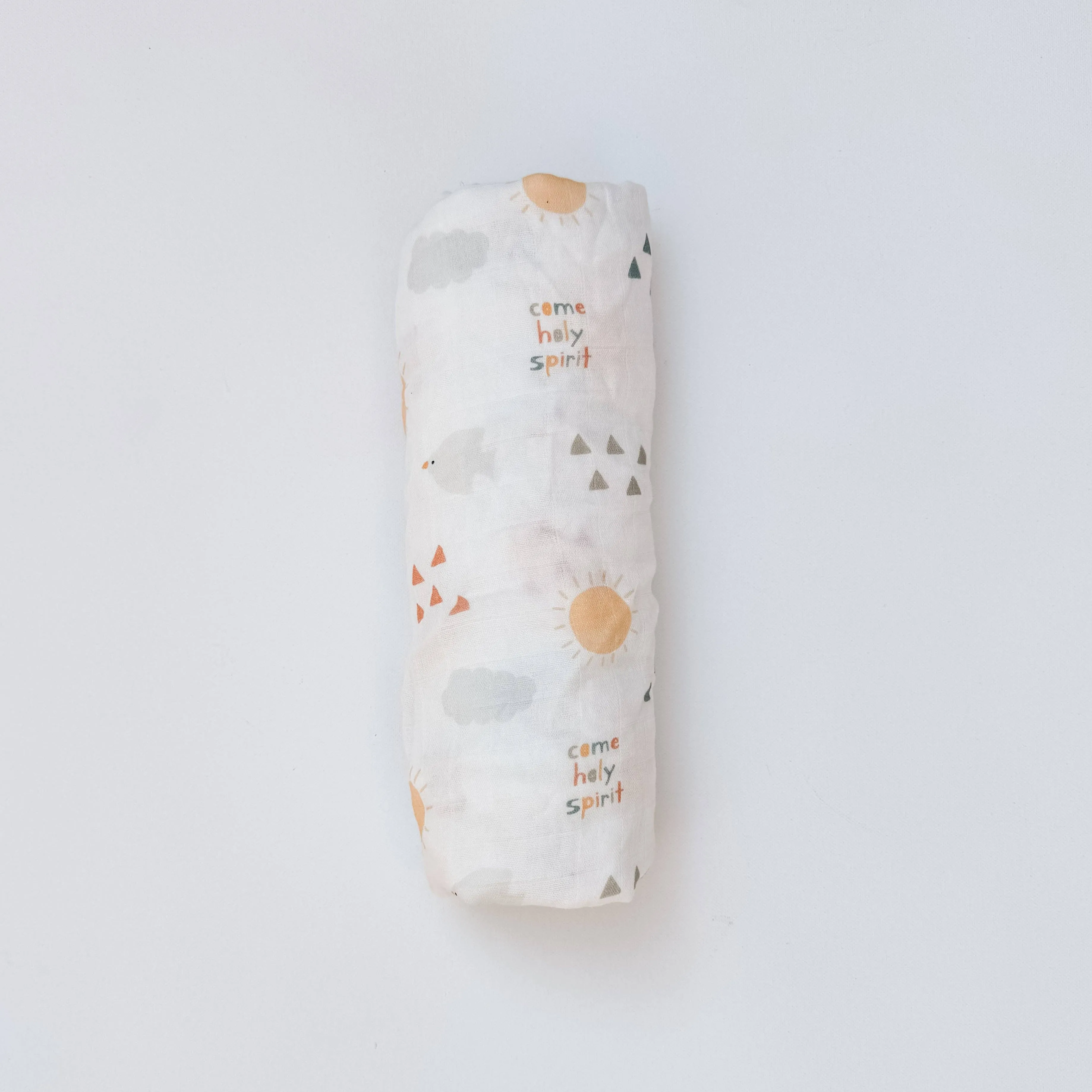 Come Holy Spirit Muslin Swaddle