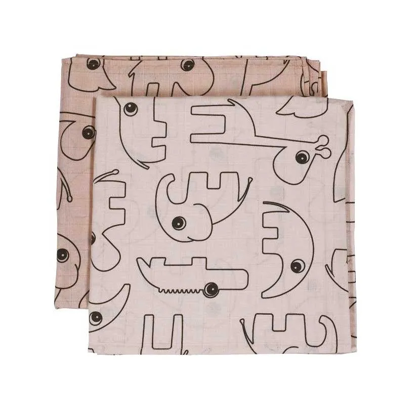 Contour Swaddle 2pk - Powder