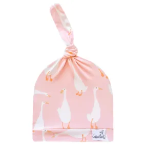 Copper Pearl Top Knot Hat / Goosie