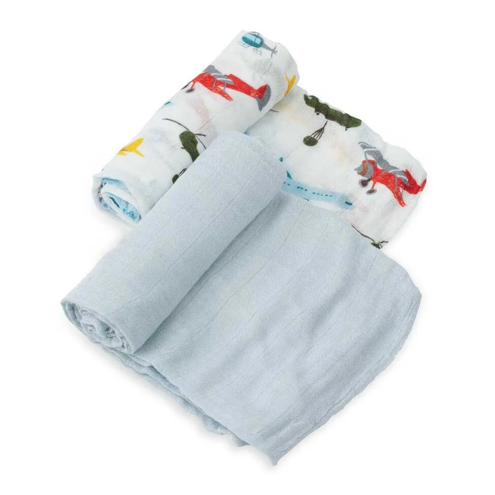 Deluxe Muslin Swaddle 2pk – Airshow
