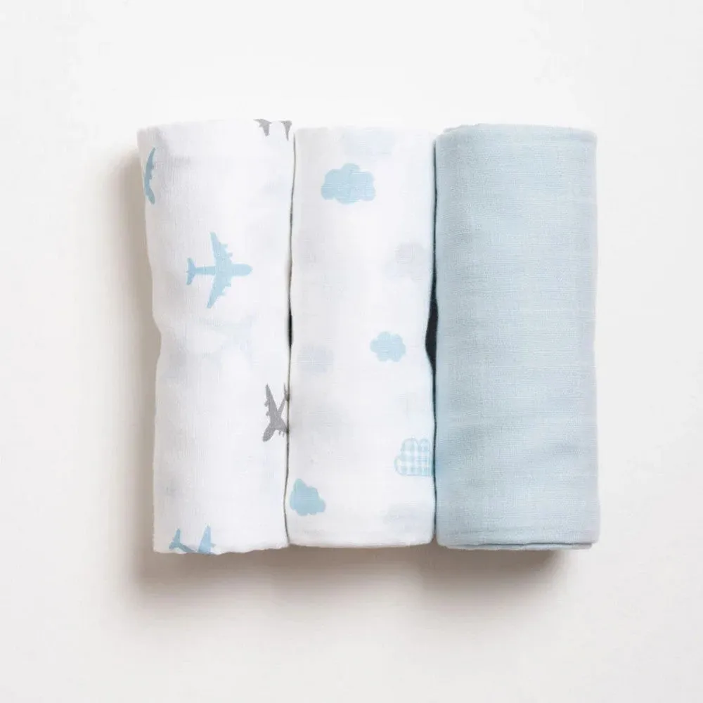 Dream Big Theme Swaddle - Pack Of 3