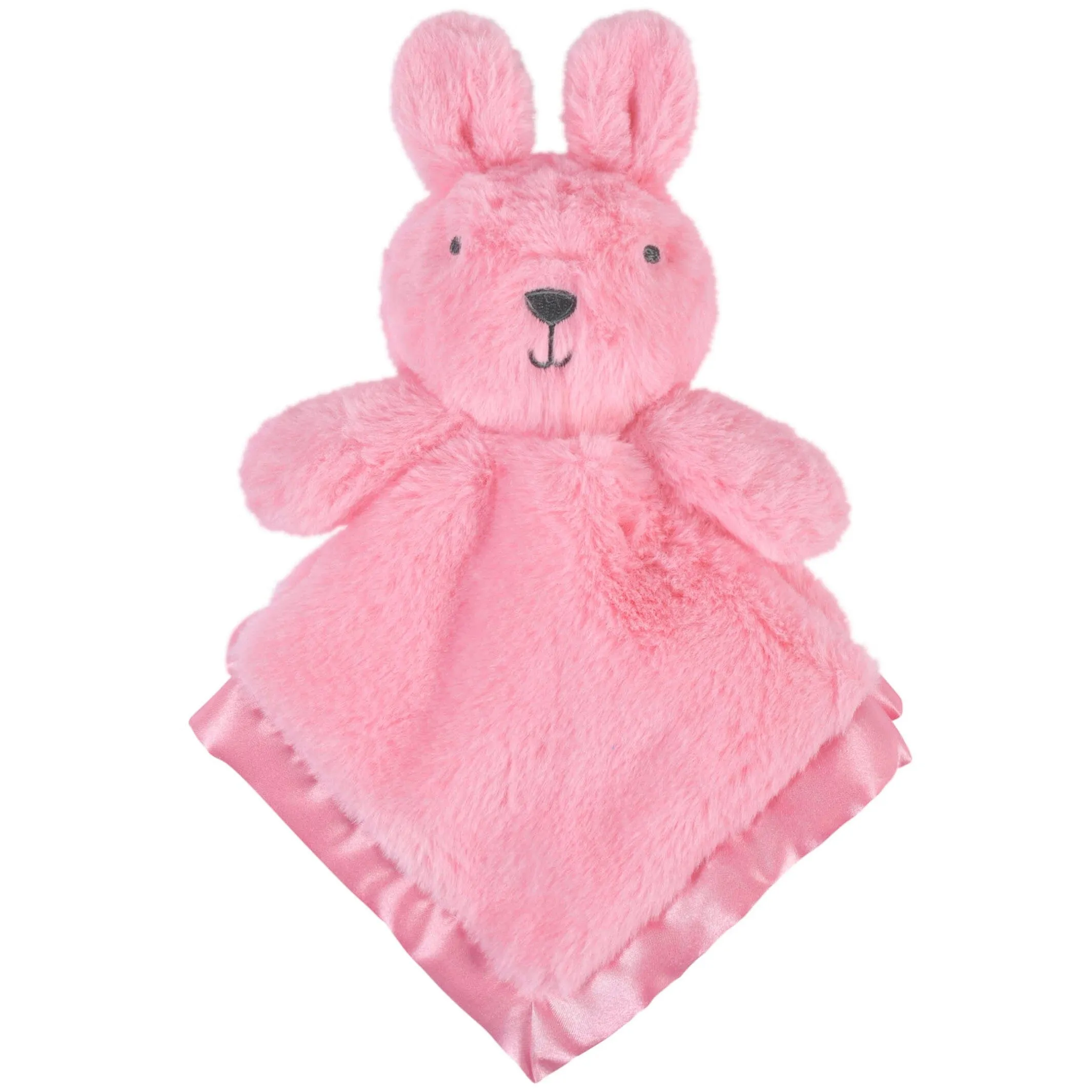 Embroidered Girls Light Pink Security Blanket