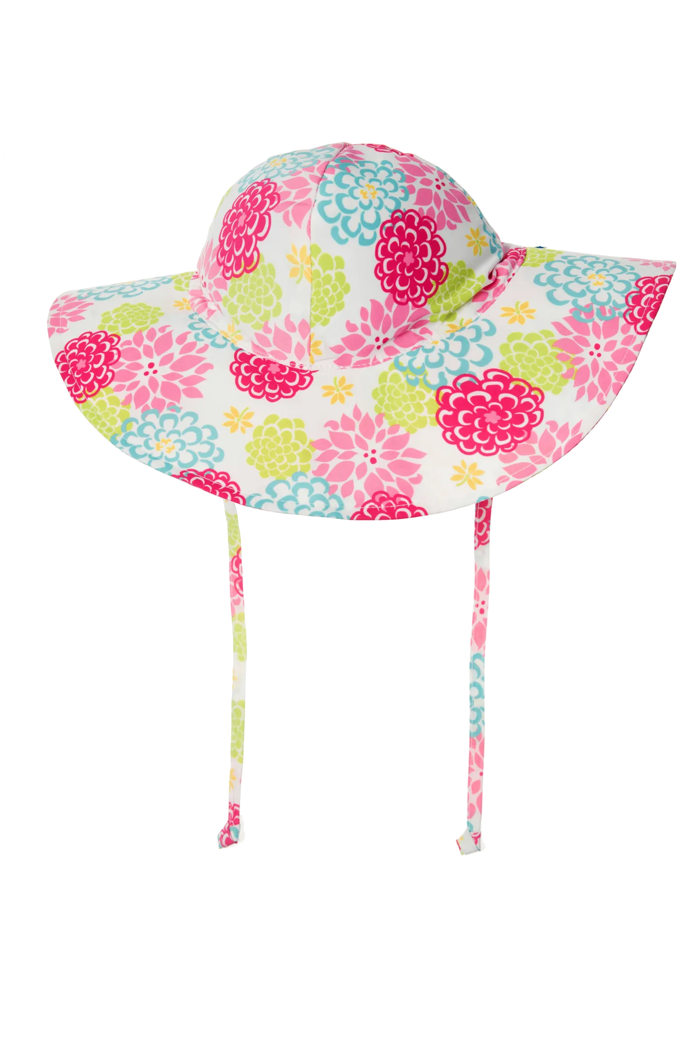 Floral Basic Round Sun Protection Hat