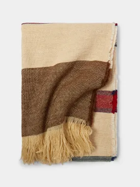 Forestiere Handwoven Linen and Cotton Blanket (75in/1.9m)