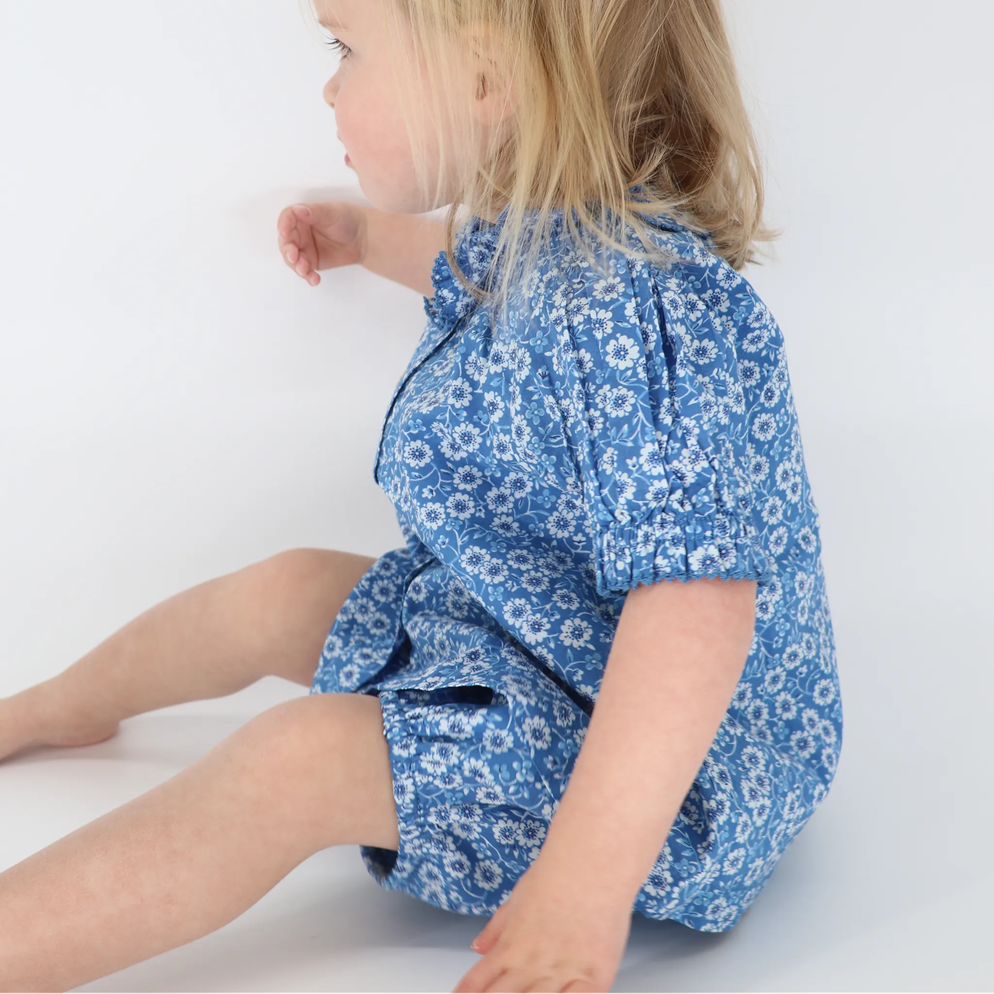 girls rosebay puff sleeve bloomer set