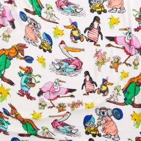 Kip and Co x May Gibbs | Bamboo Baby Swaddle Out and About