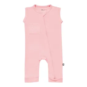 Kyte Baby Sleeveless Zippered Romper - Crepe