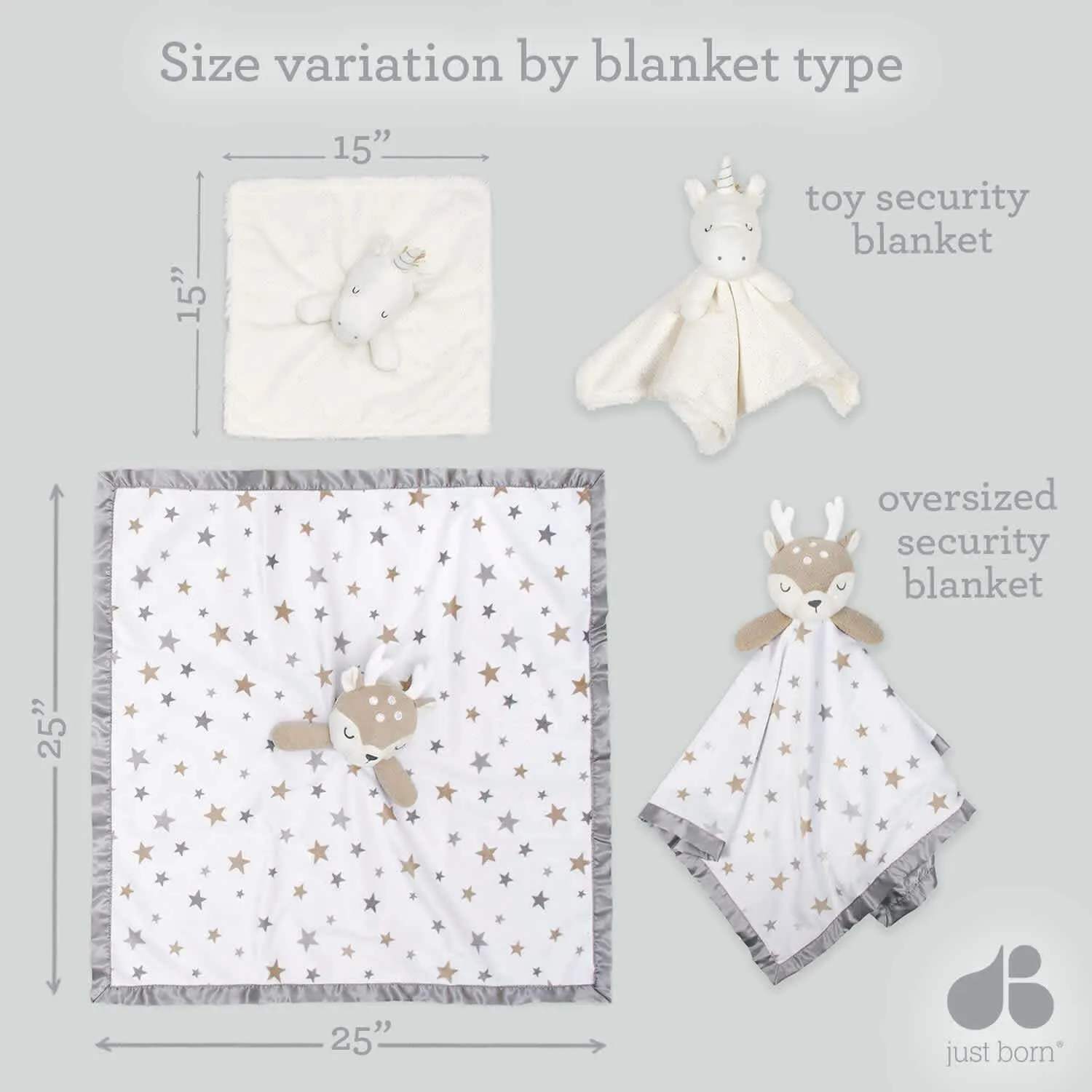 Lamb Baby Neutral Security Blanket