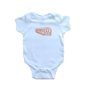 MBTA Orange Line Subway Car Onesie