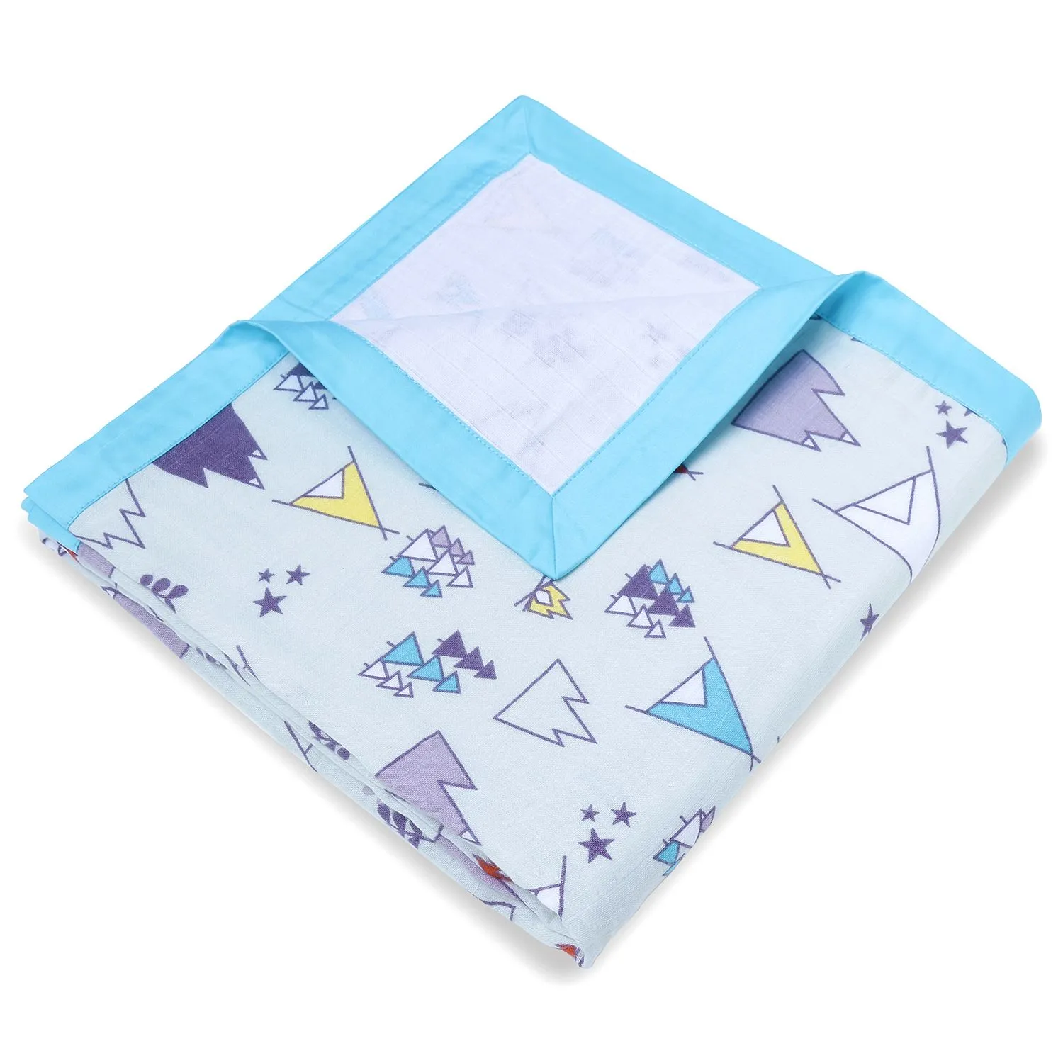 Muslin Blanket - 4 Layered - Teepee Print