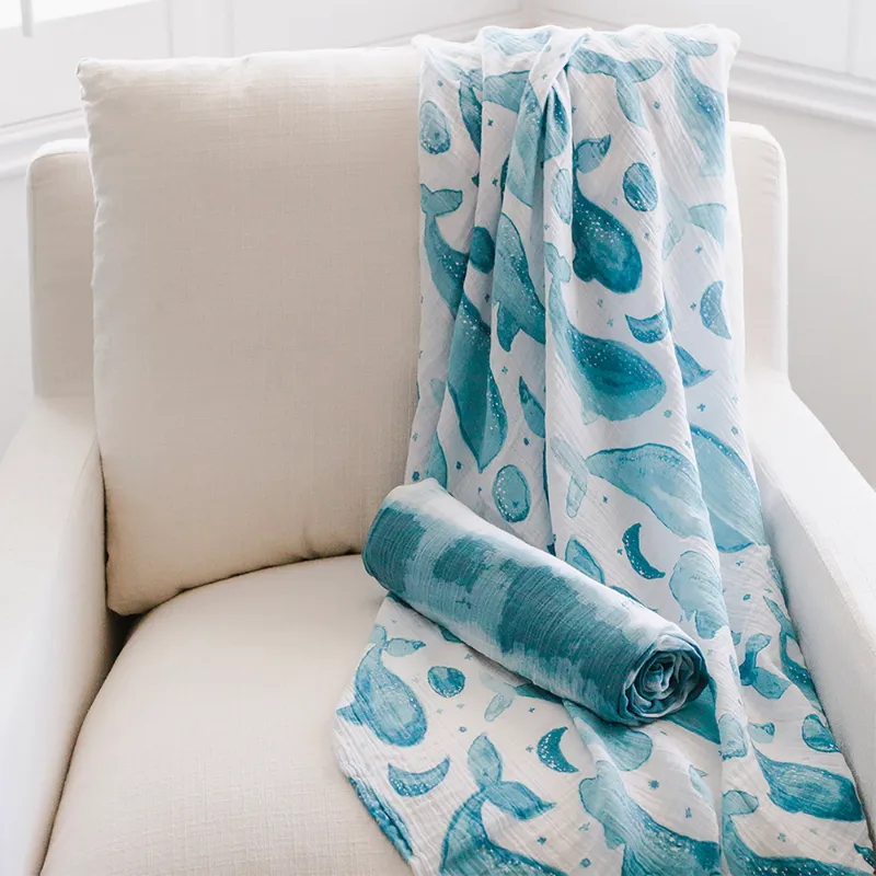 Muslin Swaddle Blankets - 2 Pack