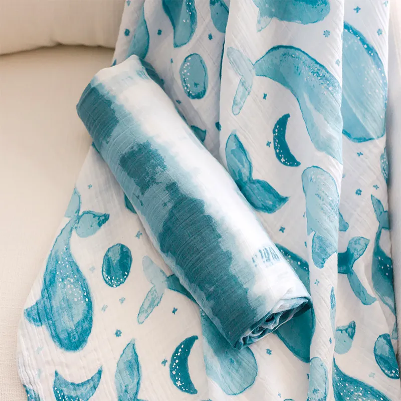 Muslin Swaddle Blankets - 2 Pack