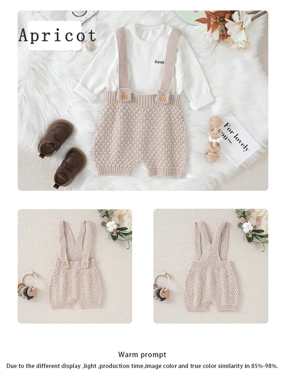 Newborn Baby Fashion Solid Sleeveless  Rompers
