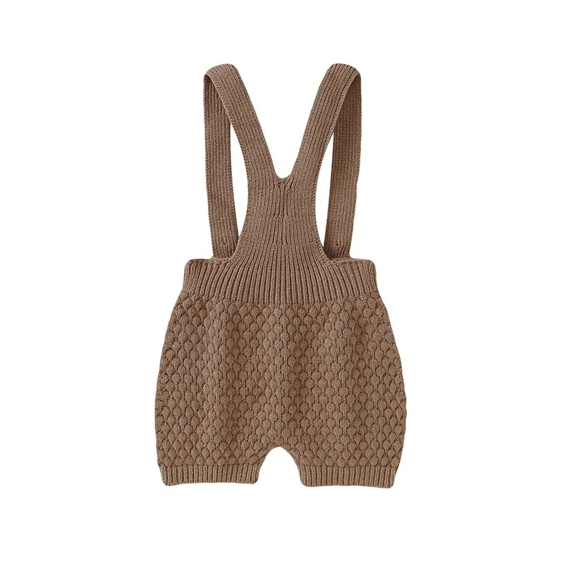 Newborn Baby Fashion Solid Sleeveless  Rompers