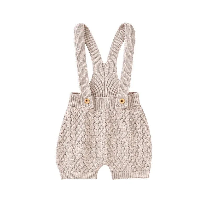 Newborn Baby Fashion Solid Sleeveless  Rompers
